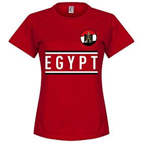 Egypt Team Womens Tee - Red