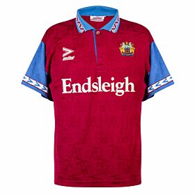 Mitre Burnley 1993-1995 Home Shirt - USED Condition (XXX) - Size XL *TIM*