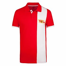 FC Union Berlin Retro Polo Shirt - Red/White
