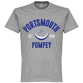 Portsmouth Established T-Shirt - Grey