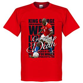 George Weah Legend Tee - Red