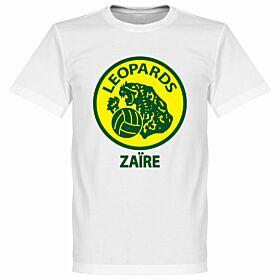 Zaire Leopards Tee - White