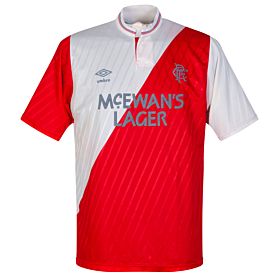 1992-1993-1994 Glasgow Rangers FC Jersey Shirt Away Mcewan's Lager  Adidas 38-40