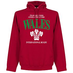 Wales Rugby Hoodie - Red