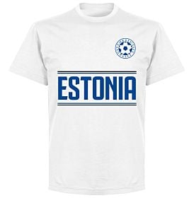 Estonia Team T-Shirt - White