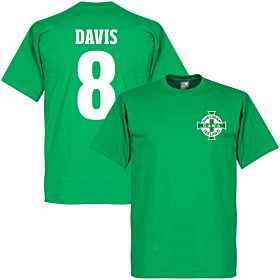 Northern Ireland Davis 8 Crest Tee - Green