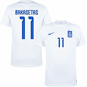 Greece No20 Holebas Away Soccer Country Jersey