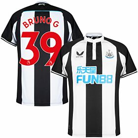 21-22 Newcastle Utd Home Shirt + Bruno G 39 (Premier League)