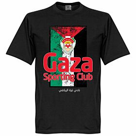 Sporting Club Gaza Flag Tee - Black