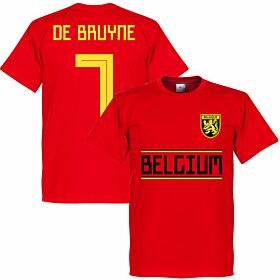 Belgium De Brunye 7 Team Tee - Red