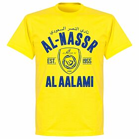 Al-Nassr Established T-Shirt - Lemon Yellow