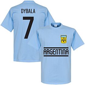 Argentina Dybala Team Tee - Sky