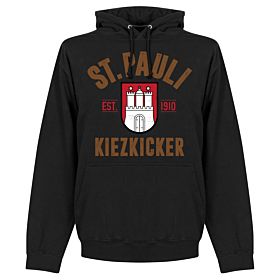 St Pauli Established Hoodie - Black