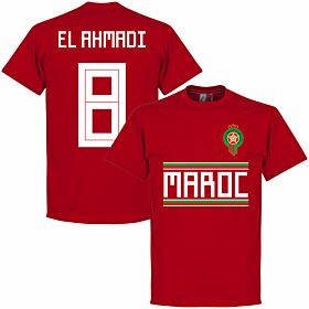 Morocco El Ahmadi 8 Team Tee - Red