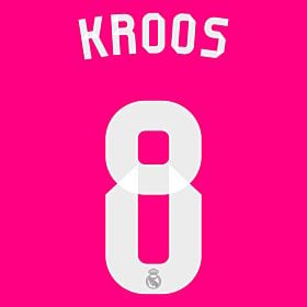 Kroos 8 - 2014 / 2015 Real Madrid Away KIDS Official Name & Number