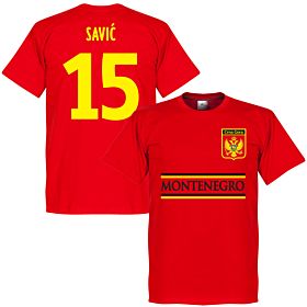 Montenegro Savic Team Tee - Red