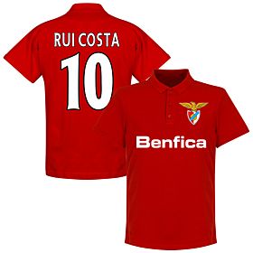 Benfica Rui Costa Team Polo Shirt - Red