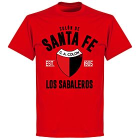 Colon de Santa Fe EstablishedT-Shirt - Red