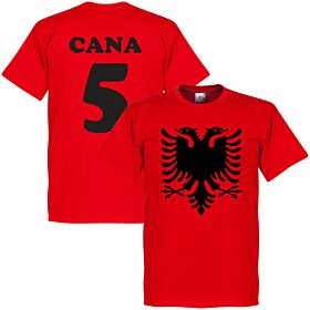 Albania Eagle Cana 5 Tee - Red