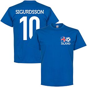 Iceland Cresta Sigurdsson 10 Tee - Blue