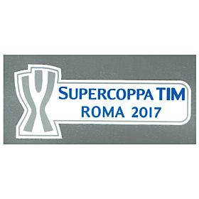 2017 Suppercoppa TIM Roma 2017 Sleeve Patch