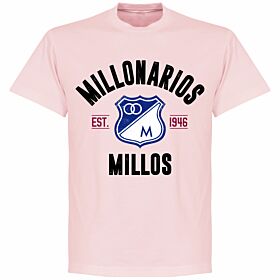 Millonarios Established T-Shirt - Pink