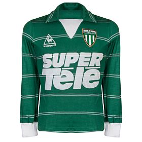 Le Coq Sportif St Etienne 1980-1982 Home L/S Jersey USED Condition (Great) - Large Boys