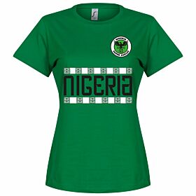 Nigeria Team Womens Tee - Green