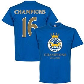 Leicester Champions ‘16 Tee - Royal