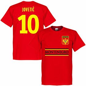 Montenegro Jovetic Team Tee - Red