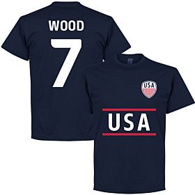 USA Wood Team Tee - Navy