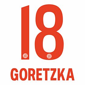 Goretzka 18 (Official Printing) - 20-21 Bayern Munich Away