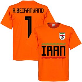 Iran A. Beiranvand 1 Team Tee - Orange