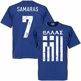 Greece Samaras Tee - Royal