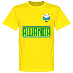 Rwanda Team T-Shirt - Yellow