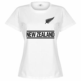 New Zealand Team Womens Tee - White