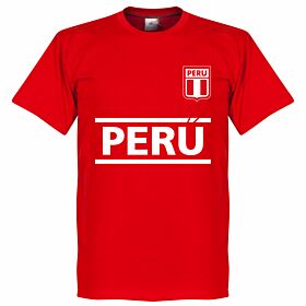 Peru Team Tee - Red