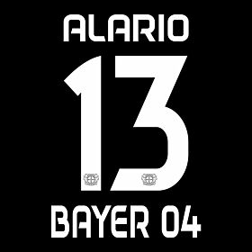 Alario 13 (Official Printing) - 20-21 Bayern Leverkusen Home/Away