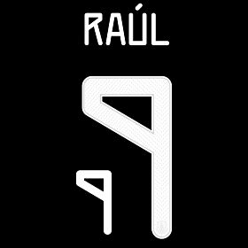 Raúl 9 (Official Printing) - 21-22 Mexico Home