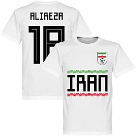Iran Alireza 18 Team Tee - White