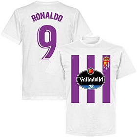 Valladolid Ronaldo 9 Team T-shirt - White