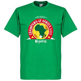 Nigeria Champions Of Africa 2013 Tee - Green