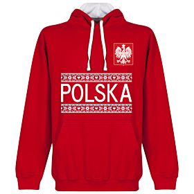Poland Team Hoodie - Red