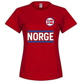 Norway Team Womens Tee - Red