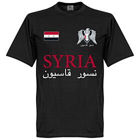 Syria National Tee - Black