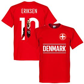 Denmark Eriksen 10 Gallery Team Tee - Red