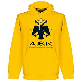 AEK Athens Emblem Hoodie - Yellow