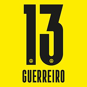 Guerreiro 13  - 20-21 Borussia Dortmund Home (Official Printing)