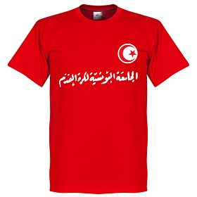 Tunisia Script Tee - Red