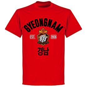 Gyeongnam Established T-shirt - Red